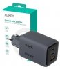 AUKEY PA-C5 ładowarka sieciowa 3xUSB (2xUSB-C i 1xUSB-A) 100W 5A QC5.0 PD3.0 AFC PPS FCP SCP